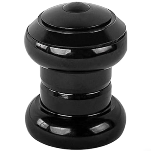 ComfyHarbor Auriculares de aleación de aluminio de 25,4 mm a 30 mm, engranaje fijo de doble rodamiento, para piezas de tubo de cabeza de bicicleta, acabado anodizado ligero, para ciclismo de carretera