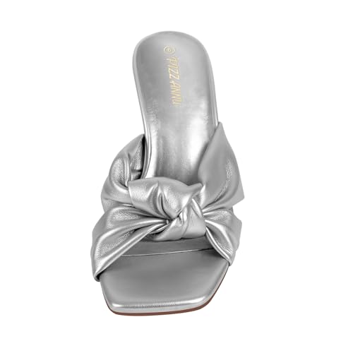 Sandales à talons aiguilles Ariana PIZZ ANNU avec bout ouvert carré