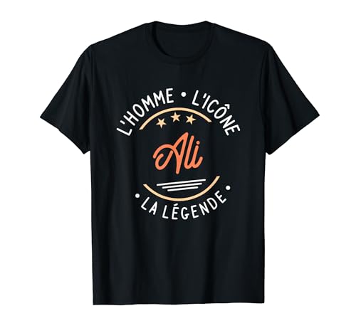Photo de Ali L'Homme L'Icône La Légende T-Shirt
