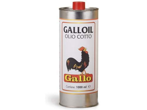 Galloil Olio di Lino Cotto 1L (20 pezzi)