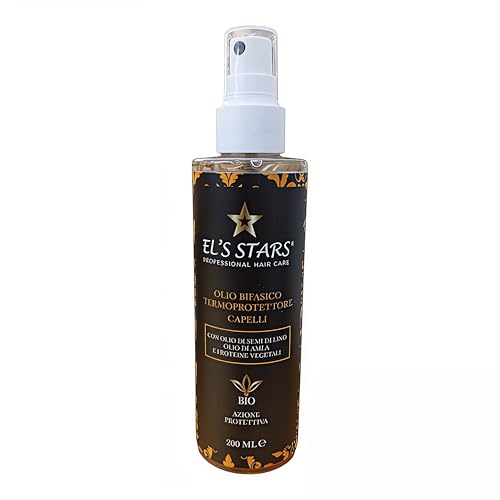 EL'S STARS PROFESSIONAL - Spray Termoprotettore Professionale Biologico per Capelli,