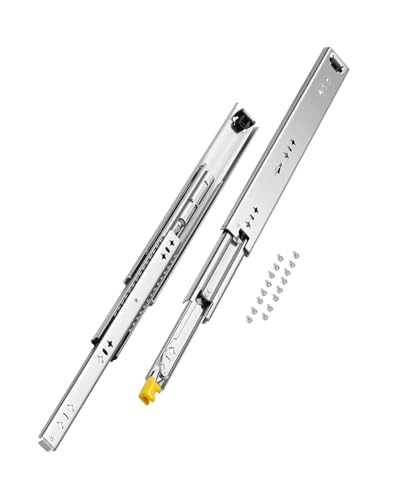 VEVOR Heavy Duty Drawer Slides 18inch, 1 Pair Locking Drawer...