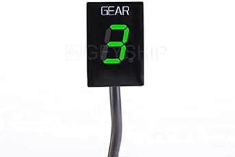 Shift Lever Display for Malaguti Dune 125 All Years DuneX 125 All Years Motorcycle Gear Indicator 1-6 Level Digital Gear Meter