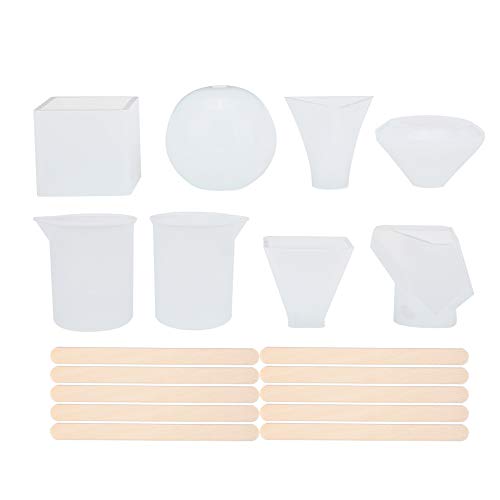 Moules en résine époxy et silicone pour fabrication de bijoux et tasses