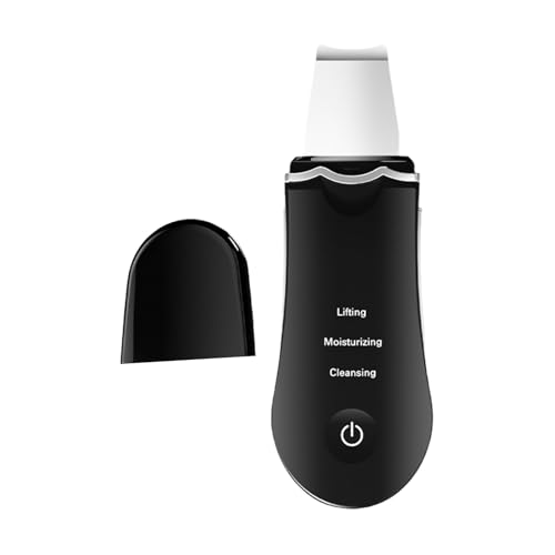 Ruwshuuk Raspador Facial,Herramienta De Espátula Facial Recargable Con Ultrasonidos | Dispositivo para Levantar la Barbilla y las Mejillas, Máquina de Limpieza de Frente para Hermanas, Esposa, Amigas,
