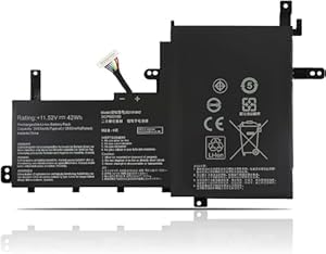 Image of B31N1842 Laptop Battery for Compatible Asus Vivobook S15 S531FA K513EQ KM513UA M513IA X513EQ X513EP X513EA Series Laptop 0B200-03440000 0B200034 400000 B31BmE1 Laptop Battery