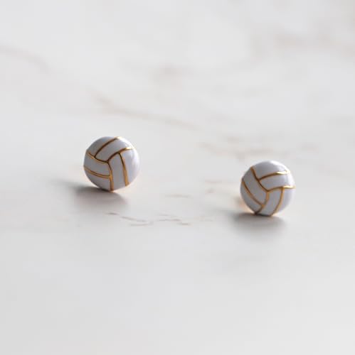 Stainless Steel Sports Earring for Women Hypoallergenic Basketball Soccer Volleyball Jewelry4