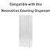 HOSPECO MT4 Maxithins Vended Sanitary Napkins #4 (Case of 250 Individually Boxed Napkins) - GID-HOSMT-4 & Necessities Feminine Hygiene Courtesy Disposal Bag (Case of 500), NEC-500