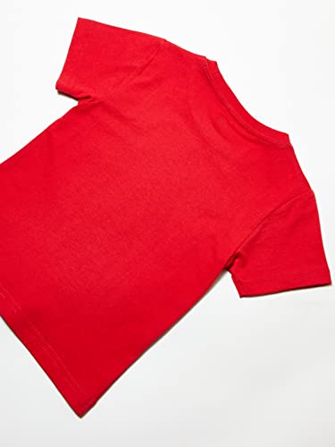 Camiseta Manga Curta, Tip Top, Meninos, Vermelho, 8