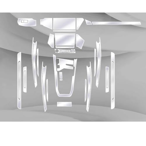 Film de protection TPU transparent Etron 55 Quattro protection console centrale