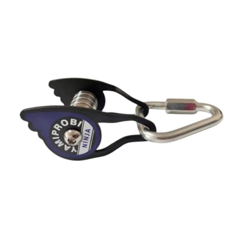 Colcolo Deslizador de polea para Slackline, Acero Inoxidable, Resistente, para Cuerdas de slacklines, Accesorios de Piezas de tirolina, polea Deportiva para