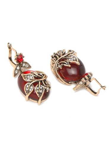 Plated Necklace Jewellery Set with Earrings and Ring