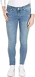 Blue Monkey Jeans Honey 10409 Cropped Skinny Denim Double Stripes (W26/L32, blau)