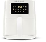 Fritadeira Airfryer Digital Philips Walita Série 3000 4,1 Litros 1400W Branco RI9252/00-220V