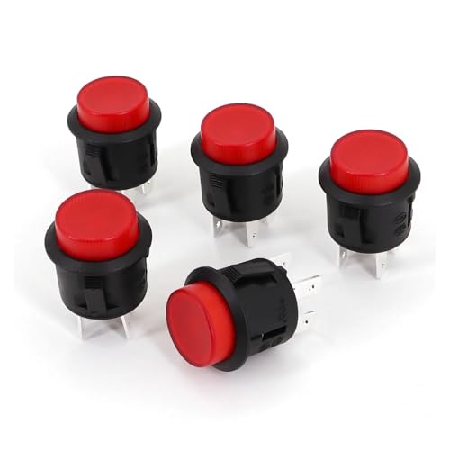 XBNVYRO PB09A 4s  220V CWP[^[ 16A IIt DPST ی^vbV{^XCb` 5(Momentary (Reset))