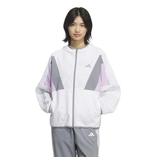 アディダス ジャージトップ チーム クロスジャッケト レディース WK430 ホワイト (KF9220) M