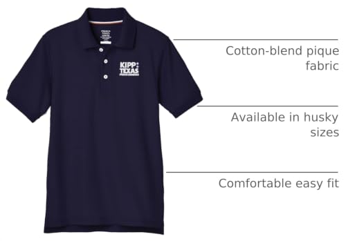 Image of Kipp Texas Youth Short Sleeve Pique Polo Shirt