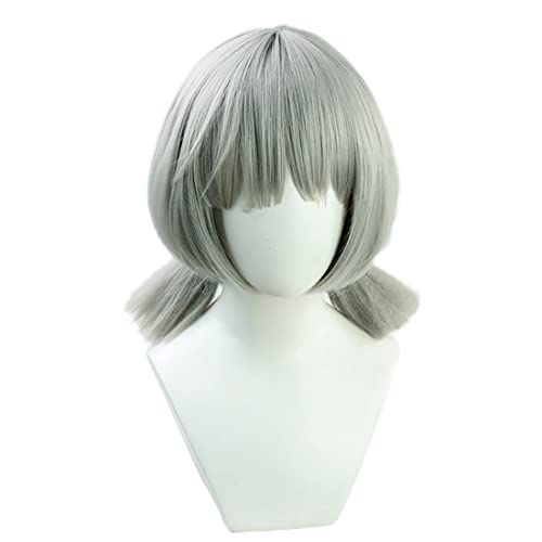 FINER SHOP Cosplay Wig for Game Genshin Impact Sayu Cosplay, Sayu Wig Genshin Costume Cosplay Anime Wig for Halloween Carnival Party
