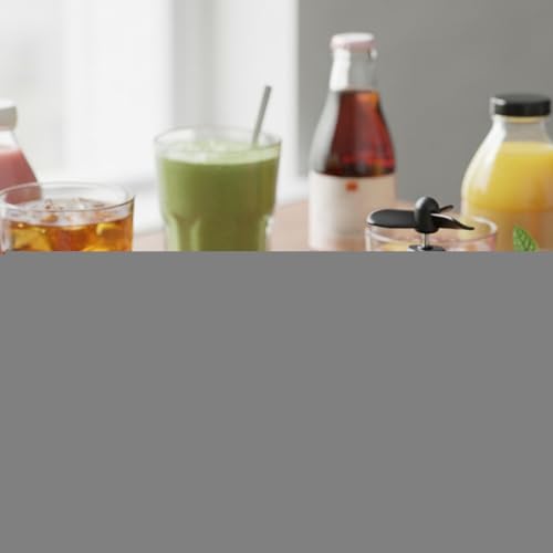Mezclador de café inalámbrico portátil utensilio de cocina con hélice 4