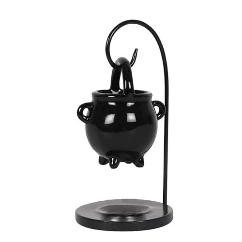 MBS-HUB Hanging Cauldron Oil Burner, Novelty, Wax Warmer Aroma Diffuser, Essential Oil & Fragrance Wax Melter for Home Decor