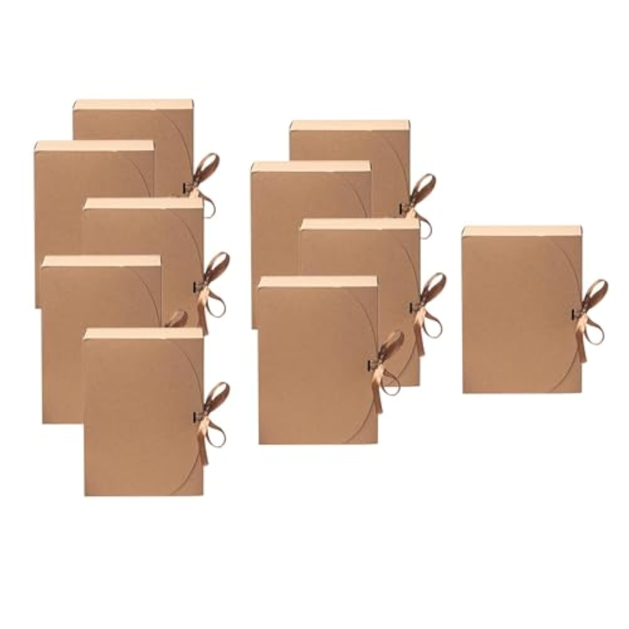 10x Gift Boxes with Lids, Portable