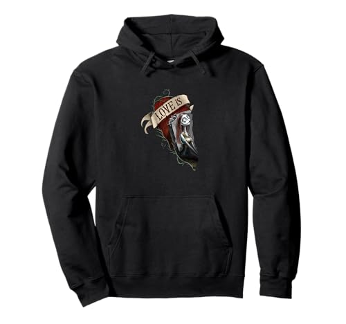 Sweat Disney Nightmare Before Christmas pull à capuche Saint Valentin vêtement amour