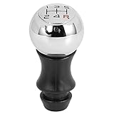 peugeot 206 silber metallic Menge: 1 Stück Yantan 5 Gang Aluminium Schaltknauf für 106 206 207 306 307 407 408 508 Silber + Schwarz Nummer