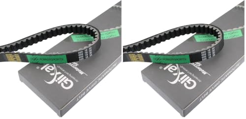Image of Glixal GY6 49cc 50cc 139QMB 669-18-30 Reinforced Racing CVT Drive Belt (Pack of 2)
