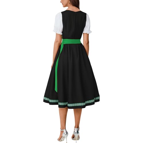 Vestido Dirndl tradicional para mujer y ropa regional bávara de Oktoberfest 4