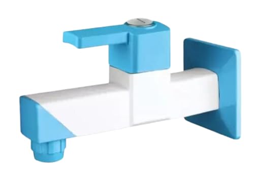 Image of JAGGER JAG349 PTMT Superior Plastic Long Body Taps with Foam Flow, Wall Mount Tap for Bathroom with Wall Flange & Teflon Tape (Edge)