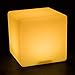 Produktbild Wlnnes 1 leuchten LED Stimmungs-Licht Wasserdichtes IP65 Indoor/Outdoor-LED-Cube Hocker 16RGB Farbe 4 Helligkeit Mood Lampe for Hochzeit-Pool-Party-Party (Color : 43cm*43cm*43cm)
