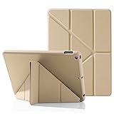 [Encendido/apagado automático] Compatible con la función de encendido/apagado automático para encender y apagar instantáneamente; funda magnética inteligente con soporte para lápices integrado para guardar el Apple Pencil.