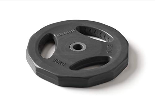 Basic Fit 5.Plate.10KG Plaques De Poids Adulte Unisexe, Noir, 33 x 33 x 4 cm Cover