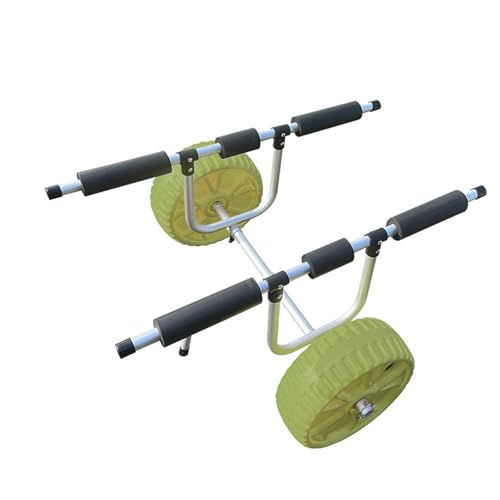 Yiju Kayak Carrier Kayak Trailer Transport Heavy Duty Float Mats Universal Convenient Trailer Beach Carrier Beach Boat Trolley