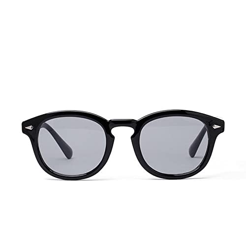 misile-Classic Round Sunglasses Retro Rice Nail Small Oval Sun Glasses