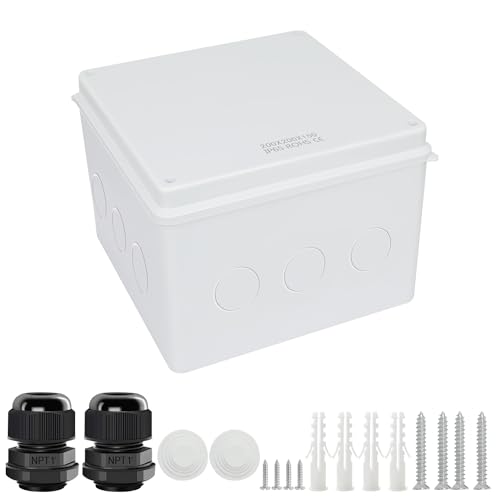 Boîte de dérivation étanche IP65 LeMotech pour protéger vos connexions de l'eau