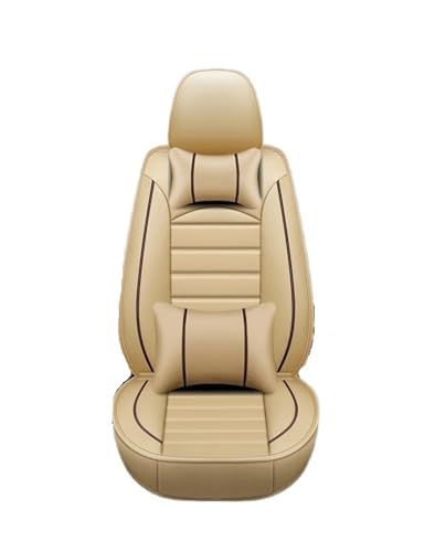 Housse de siège auto universelle Nissan Juke Leaf Cube beige 5 places