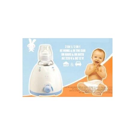 Chauffe Biberon Et Petit Pot De Bebe Branchement Allume Cigare 12v De Voiture Et Sur Secteur 2v Amazon Fr Bebes Puericulture