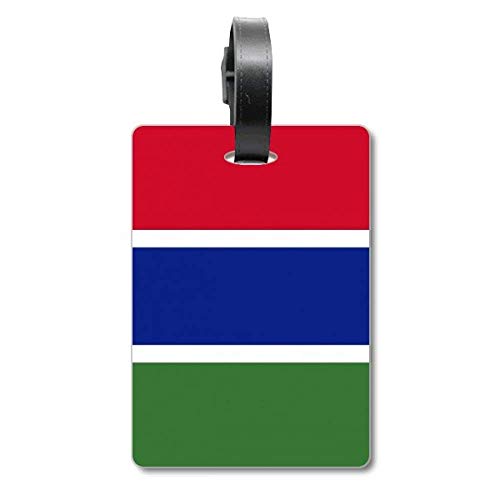 Étiquette bagage drapeau Gambie pour vos vacances et circuits en Afrique