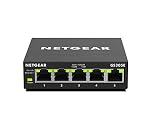NETGEAR – NETGEAR GS305E Managed Switch 5 Port Gigabit Ethernet LAN Sw