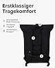 Johnny Urban Rucksack Herren & Damen Schwarz - Allen Large - Rolltop Backpack Groß für Fahrrad, Arbeit, Uni - Laptop Tagesrucksack mit Schuhfach - Wasserabweisend #3