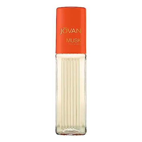 Jovan Musk for Women Eau de Cologne Spray 2 fl oz (Pack of 1), Notes of Jasmine, Amber, and Neroli, Women's Fragrance, Long Lasting, Everyday Fragrance, Travel Size Cover