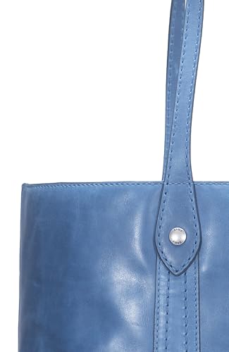 Image of Frye Women's Melissa Shopper Tote Bag, Stylist Large Handbag with Adjustable Strap & Pockets