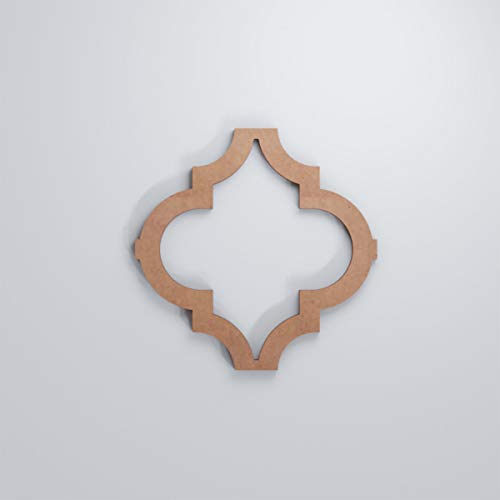 Image of Ekena Millwork WALW08X08X0375MRKMF Marrakesh 3 /8 inchT Decorative Fretwork Wall Panels, 7 3 /8 inchW X 7 3 /8 inchH, MDF