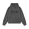Générique for The Culture Hoodies Crystal Sweat à Capuche Baggy Sweatshirt Imitation Diamants Femmes Pull Sport Mode Casual Hip Hop Jumper Cadeau Oversized Polaire Classic Pullover avec Poches