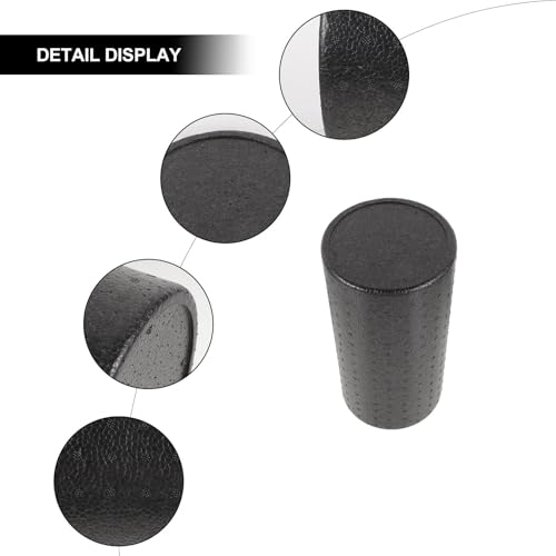 Rodillo de espuma VALICLUD para fitness, negro, 30 x 15 cm, columna de ejercicio para liberación muscular y masaje profundo de tejidos, herramienta de ejercicio doméstico miniatura 3