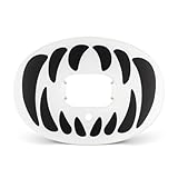 Battle Sports Predator Chrome Oxygen Football Mouthguard - Superior Airflow & Better Performance, Maximum Protection & Breathability Football Mouthpiece, Works with Braces