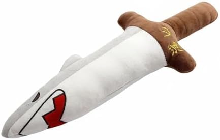 TWTCZOZ Toy Sword Novelty Stuffed Sword Pillow Prop Feel for Indoor Play and Cozy Relaxation Joke Gift Suitable for Graduation Birthday Party Prop Room Decor, 50CM, Shark Doll