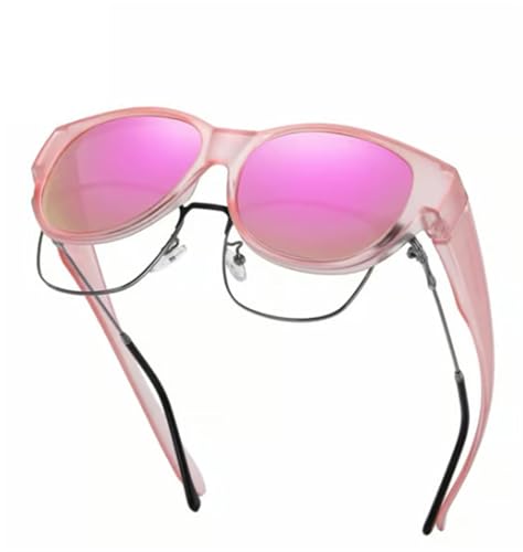 Filterseed Sunglasses, Polarized Protection Trendy Round Cat-eye Sunglasses, Polarized Sunglass Fit Over Glasses2