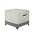 STEECA Patio Ottoman Cover, Waterproof Outdoor Square Furniture Cover for Side & End Table 28L x 28W x 17H inch